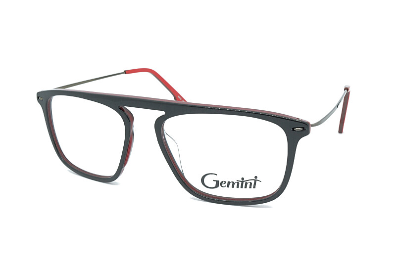 Dioptrické brýle Gemini GEMmr069 black/red