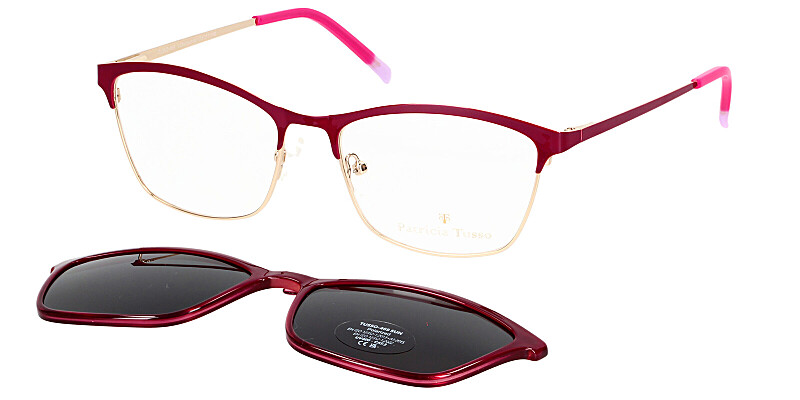 Dioptrické brýle Patricia TUSSO 498 C2 + clip